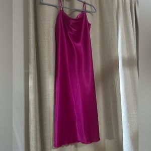 Bebe slip dress